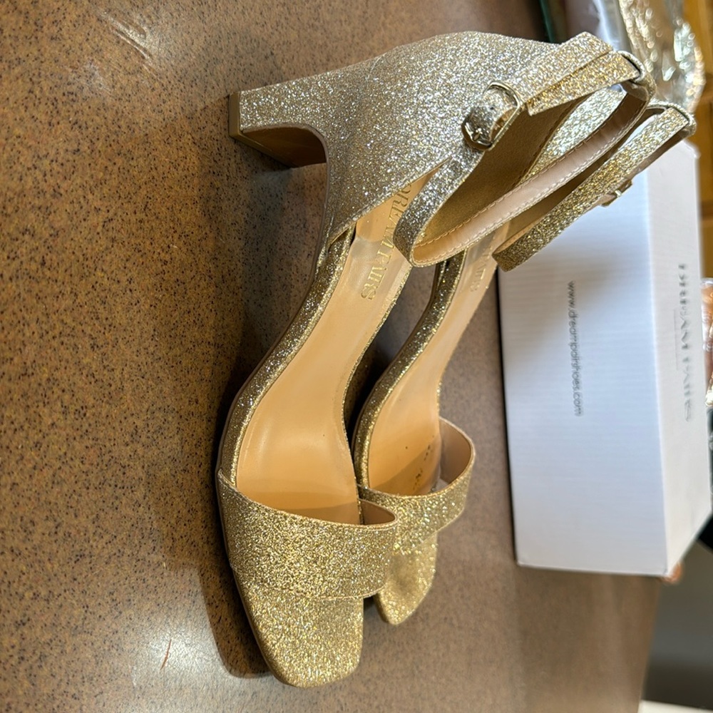 Gold heels